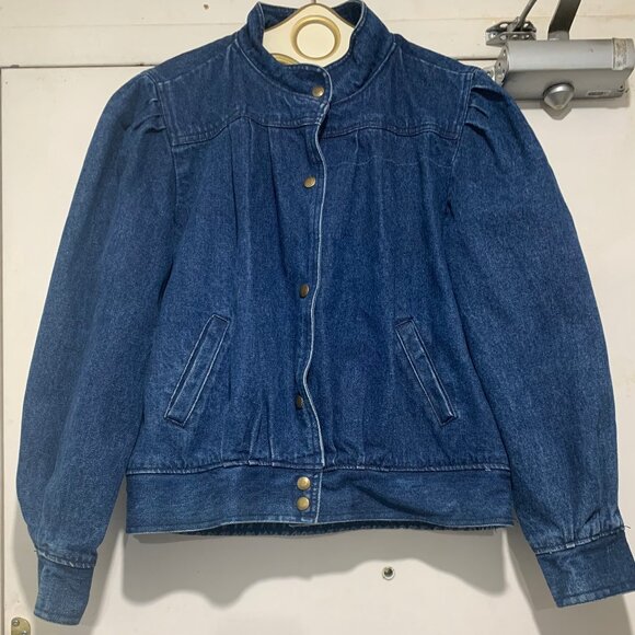 VINTAGE OUTERBLISS JEAN JACKETS SIZE L - Picture 2 of 9